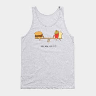 balanced diet Tank Top